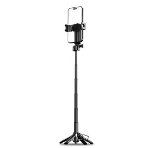 Vyvylabs Mini Selfie Stick Bluetooth Remote Control SLR-Handle Assist Rotating Phone Holder Detachable for Desktop Live Broadcast