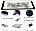 A4 Led Light Pad / Led Drawing Tracing Board / Ultra Slim Cahaya Dapat Diatur  Three Step Trace Board. 