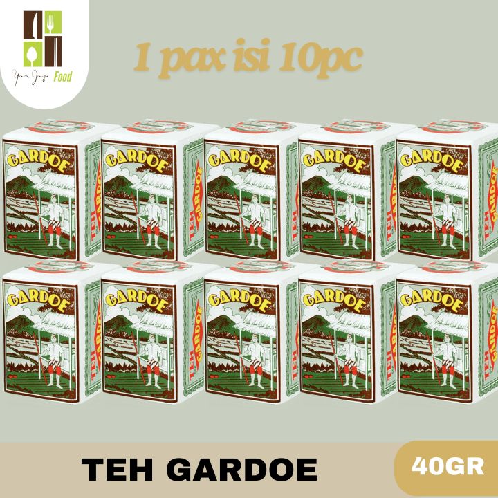 Teh Gardoe Melati / Teh Melati / Gardoe Hijau / Teh Asli Solo Kemasan 40gr 1PAX 10PC