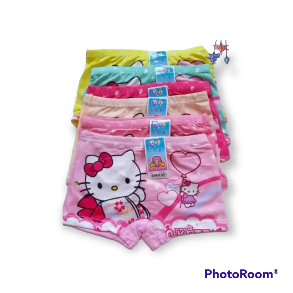 PCS CELANA BOXER ANAK PEREMPUAN KARAKTER USIA 2-10