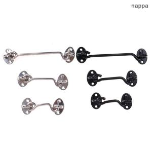 ✨[nappa] 1Set Barn Door Latch Cabin Hook Eye Latch Easy Lock for Barn Door Gate Window