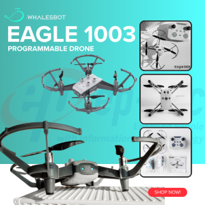WhalesBot Eagle 1003 The Ultimate Programmable Drone The Future of STEM Education and Play STEM Drone