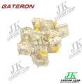 GATERON YELLOW SWITCH SMD(10ชิ้น) 3 pin สวิตช์Linear สำหรับคีย์บอร์ด Mechanical keyboard Linear Switch. 