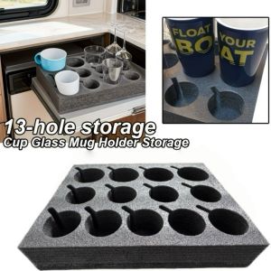 NOVAWEAR Multi-Cup Cup Holder Sturdy Thickened Takeout Cup Trays Large Storage Box Light Coffee Tray Travel Vehicle