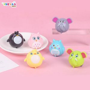 FR-M317 Mainan Anak Mobil Mini Pull Back Kartun Karakter Hewan / Maenan Mobil Mobilan Bentuk Binatang Pullback Car Kartun Hewan