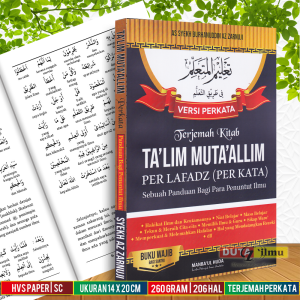 Terjemah Kitab TALIM MUTAALLIM Perkata dan Penjelasannya