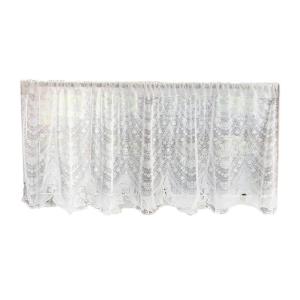European Styles Rod Pocket Curtain Light Filtering Sheer Window Panel for Living Room Bedroom Designs