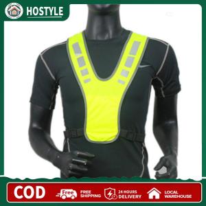 5Pcs Reflective Running Vest Lightweight Running Vest Adjustable Cycling Vest with Pocket Safety Vest for Night Running