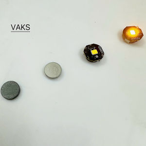 Combo 3cái Chip LED nam châm 10mm Vàng Đậm nhấp nháy sử dụng cho tượng nhỏ mô hình đồ thủ công đồ chơi đồ trang trí..v.v