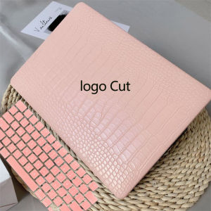 Khaki Color Braided Style Leather Case with Keyboard Cover + Dust Plug for 2022 MacBook Air 13.6 M2 A2681 Pro 13 14 inch A2338 M1 Air 13 Pro 13 Touch Bar A2337 A2289 A1706 A2442
