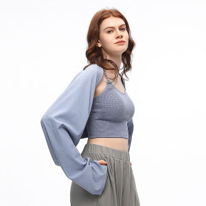 OhSunny Women Anti-UV Sun Protection Top Loose Beach Shawl Breathable UPF50+