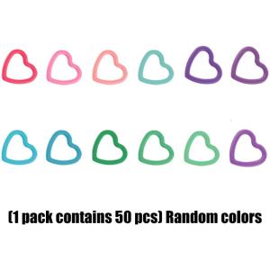 50 cái móc khâu đánh dấu Clip kim loại khâu đánh dấu nhẫn cho Crochet đan và may mặc may mặc làm