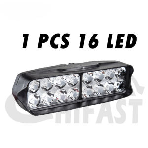New 1Pair 6 LED Motorcycle Headlights White Very Bright Motorcycle Spotlight Motorcycle Headlights 1pc 8 LED / 12 LED / 16 LED