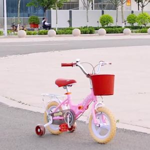 [SG Seller]12/14/16/18 Inch Foldable Kids Pedal Bike Suitable For 2-6Y Boys Girls Outdoor Sports Children Bicycle Gift
