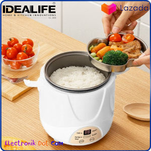 RICE COOKER LOW CARBO IDEALIFE IL 110B Low Sugar Rendah Gula 08 Liter