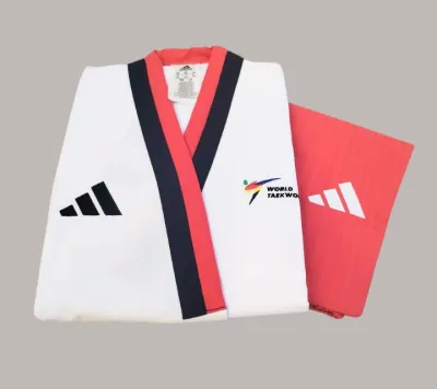 [NEW LOGO] Adidas WT Approved Poomsae Youth (Male/Female) ADITPYM02/ADITPYF02 Martial Art Uniform