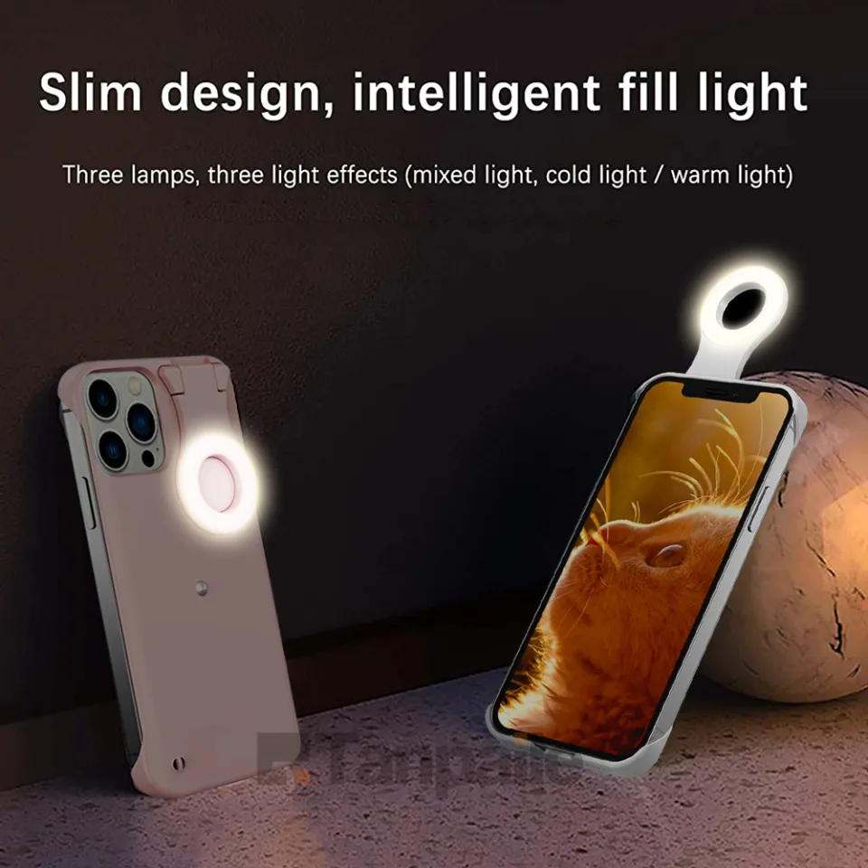 Smartphone Phone Cases With Lights For Selfies Selfie Ring Flash