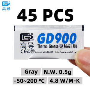 GD900 เครื่องจัดแพ็คถุงขนาดเล็ก ยางความร้อน ยางคอมพาวน์ ซิลิโคน 0.5 กรัม ใช้สำหรับ CPU GPU เครื่องพิมพ์ ฮีท์ซิงค์ เครื่องระบายความร้อน