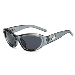 🔥🔥Roman Holiday Hip Hop Punk Sunglasses Fashionable Personality Cat Eye Sunglasses Y2k Style Sunglasses Retro Girl Sunglasses Women Men Outdoor Sports Eyepieces Hippie Vintage Sun Glasses Uv400