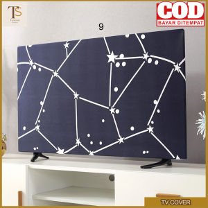 Sarung Penutup TV LED Elastis Size 24 inch-75inch Spandex Import Cover tv Led / Lcd Layar Monitor Melindungi Tv Anti Debu Bahan Kain Lembut Elastis Banyak Pilihan Motif Terbaru Tv LED