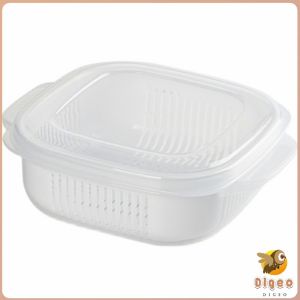 Digeo Fresh-keeping box plastic lunch box microwave refrigerator sealed box lunch refrigerator storage