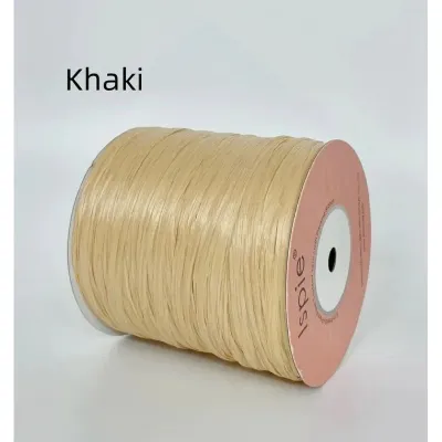 ISPIE Raffia Yarn ไหมราเฟียถักกระเป๋า ถักหมวก ขนาดยาว 250m