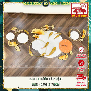 Đồng hồ treo tường trang trí decor đẹp - D1 HomeMẫu đồng hồ Cá Vàng Եài Lộc Thịnh Vượng - Sản Phẩm Chính Hãng - CA46