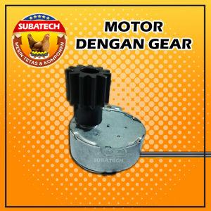 Motor Synchronuous dilengkapi Gear pemutar