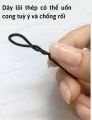 dây buộc lõi thép bọc nhựa cuộn 100m, dây dẹt bọc nhựa đường kính 0.55,dây buộc lõi thép vỏ nhựa,dây nhựa tròn lõi thép. 