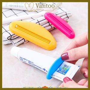 [Valitoo] ที่บีบยาสีฟันแบบหนีบท่อบีบด้วยมืออุปกรณ์ทำความสะอาดหน้าอเนกประสงค์อุปกรณ์ในห้องน้ำ