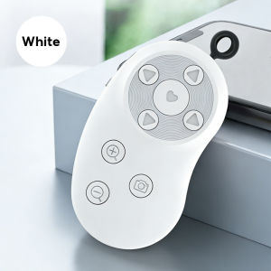 Rechargeable Bluetooth Phone Remote for Selfie Video Remote Scroller Videos Livestreams & Binge-Watching with Cue Prompter
