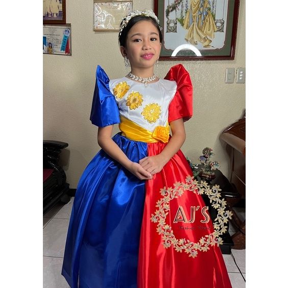 Filipiniana dress hotsell for teens