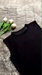 Gaya Hijab: Inner Dress Panjang Tanpa Lengan