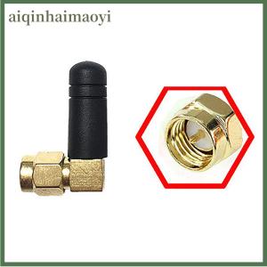 aiqinhaimaoyi 1Pc 3CM 2.4GHz Thumb Antenna Bluetooth WIFI MINI Antenna Short Elbow Signal Stable Inner Needle Inner Hole Small Antenna