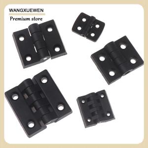 [COD] 1PCS Small Hinges Black Mini Plastic Door Bearing Butt Cabinet ABS Hinge