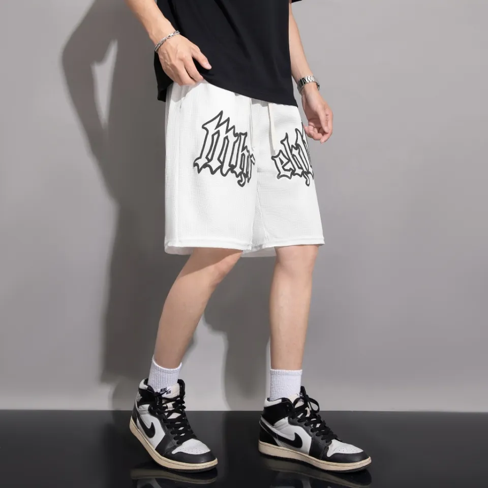 BUY TAKE 1】Korean aesthetic shorts for men cotton casual black