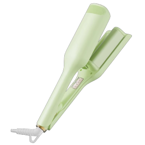 Wave Curling Iron Hair Crimper 32mm Deep Waver Hair Curler Tool 1.25 Inch 2 Barrel Beach Ionic Waver Hair Curler for Women
