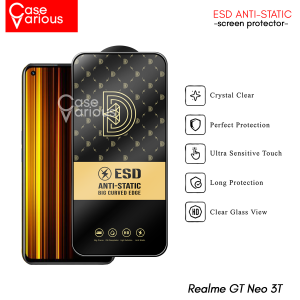 Paket 3in1 Tempered Glass Realme GT Neo 3T Anti Gores Anti Static + Tempered Glass Kamera dan Skin