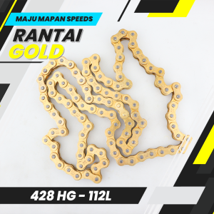 Rantai Gold 428HG-112 L KC
