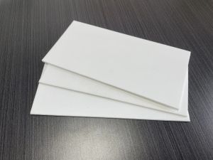 Tấm Teflon PTFE 2-30mm màu trắng nguyên chất chịu nhiệt độ cao kháng hóa chất dùng làm gioăng lớp lót vật liệu cách điện.