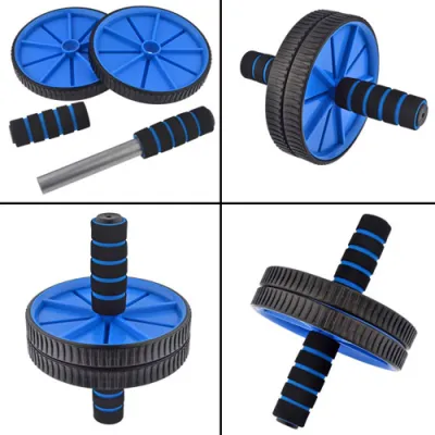 Máy tập cơ bụng AB Wheel NT-01868 (Xanh)
