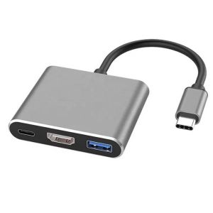[Next Day Delivery] Multiport USB C Hub 4K HDMI Adapter Type C Dock Splitter for Pro Air Windows Laptop PC