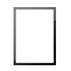 NOBLELYN Self Adhesive ic Photo Frame Poster Certificate Artwork A4 8.5x11inch ic Display Board Adhesive Wall Frame Wall Home Decor Display Stickers