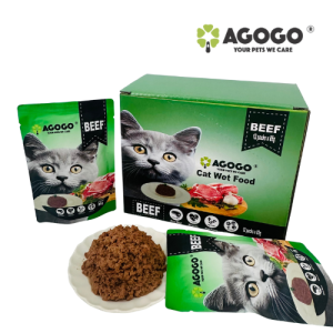 AGOGO Cat Pouch Wet Food 85g