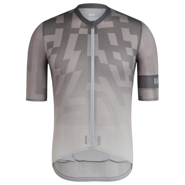 Rapha Pro Team Flyweight Jersey Sサイズ グレー Men Cycling Jersey Rapha Pro Team Flyweight Jersey Aero