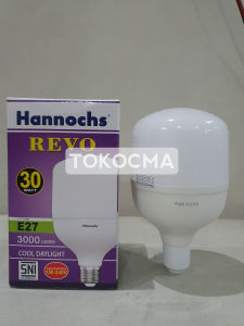 Lampu LED Bulb Bohlam Revo 5w10w15w23w30w40w50w Hannochs Cahaya Putih