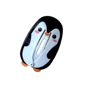 กิ๊บติดผมสายคาดหัวลายกุหลาบแบนน่ารักรูปหมีคลิปมัดเครื่องสวมศีรษะรูปสัตว์เป็ดการ์ตูนอุปกรณ์ประกอบภาพกิ๊ฟติดผม