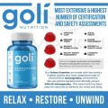 ASHWA Vitamin Gummy by Goli Nutrition Ashwagandha Gummies 60 gummies. 