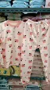 (พร้อมส่ง) ชุดกันหนาวเด็ก ผ้าคอตตอลบุสำลี (140-150") 5-7ขวบ