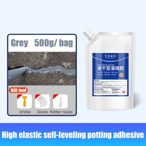 Penutup retak tembok Crack Seal Epoxy Tambal Retak Dak Lantai Beton pengisi nat 500g